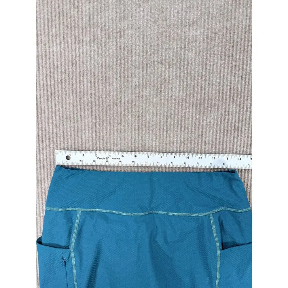 Athleta Coastal Teal Dobby Action Skort 14.5